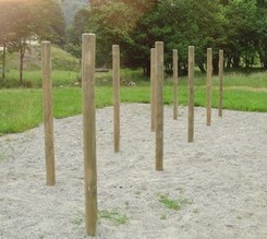 Slalom (lot de 9)